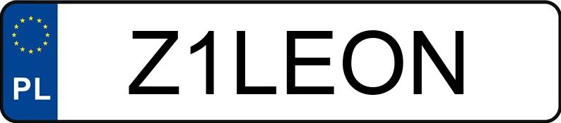 Numer rejestracyjny Z1LEON posiada CHRYSLER Voyager 3.0 Kat. LE Aut.