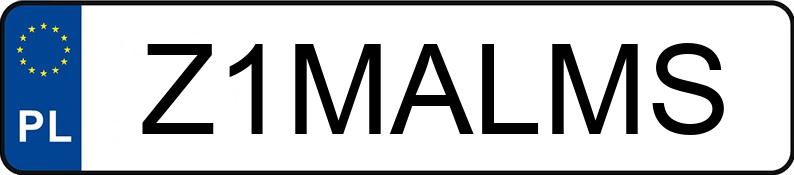 Numer rejestracyjny Z1MALMS posiada PEUGEOT 508