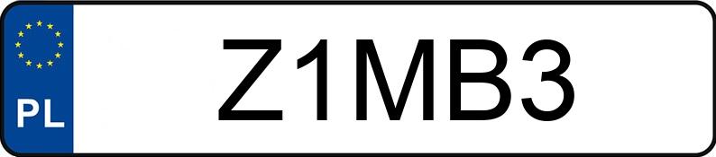 Numer rejestracyjny Z1MB3 posiada MERCEDES-BENZ GLA 200 MR`20 E6d H247 AMG 7G-DCT