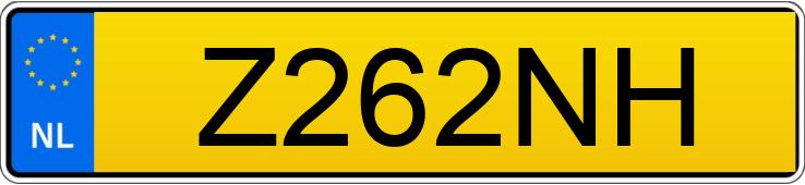 Numer rejestracyjny Z262NH posiada AUDI A3 LIMOUSINE