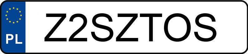 Numer rejestracyjny Z2SZTOS posiada BMW M 5 4.9 Kat. MR`95 E39 M 5 4.9 Kat. MR`95 E39