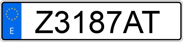 Numer rejestracyjny Z3187AT posiada OPEL ASTRA