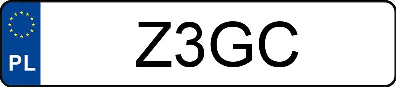Registreringsnummeret Z3GC har CHEVROLET (USA) Corvette 5.7 Kat. MR`00 E3 SB Registreringsnummeret Z3GC har CHEVROLET (USA) Corvette 5.7 Kat. MR`00 E3 SB
