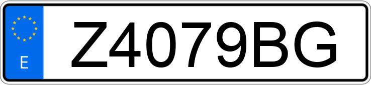 Numer rejestracyjny Z4079BG posiada BMW SERIE 5