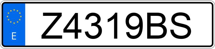 Numer rejestracyjny Z4319BS posiada HONDA VFR 750