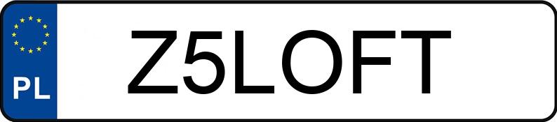 Die Registrierungsnummer Z5LOFT hat BMW 750i MR`19 E6d G11/G12 xDrive Steptronic