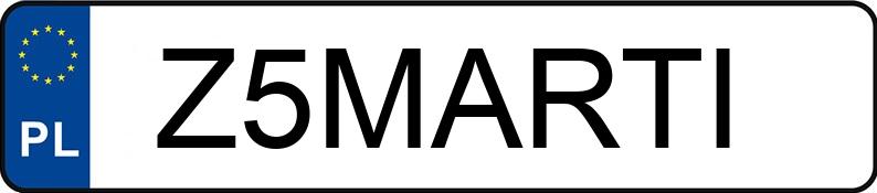 Реєстраційний номер Z5MARTI має BMW X1 1.5 MR`23 E6d U11 sDrive20i xLine Step Реєстраційний номер Z5MARTI має BMW X1 1.5 MR`23 E6d U11 sDrive20i xLine Step