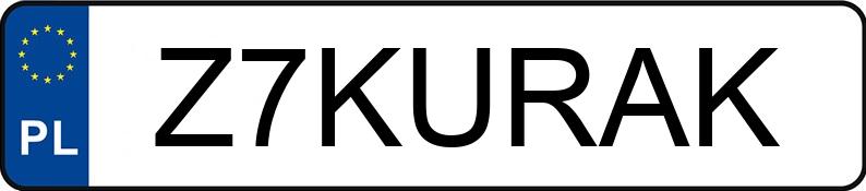 Numer rejestracyjny Z7KURAK posiada FORD Mustang 5.0 MR`18 E6 GT Numer rejestracyjny Z7KURAK posiada FORD Mustang 5.0 MR`18 E6 GT