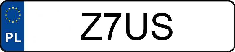 Numer rejestracyjny Z7US posiada MERCEDES-BENZ CL 55 AMG Kat. MR`02 E3 215 CL 55 AMG Kat. MR`02 E3 215