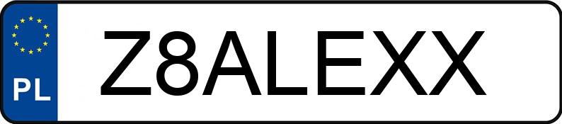 Registreringsnummeret Z8ALEXX har TOYOTA Yaris 1.5 MR`20 E6d Comfort