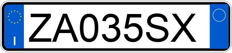 Numer rejestracyjny ZA035SX posiada LAND ROVER Freelander 1a serie