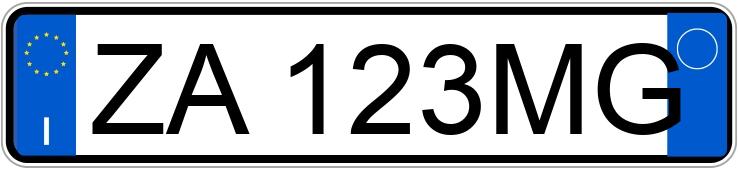 Numer rejestracyjny ZA123MG posiada LAND ROVER Discovery 3a serie