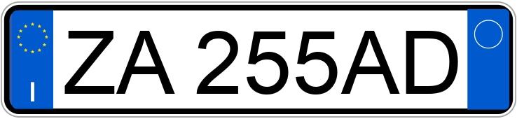 Numer rejestracyjny ZA255AD posiada TOYOTA Land Cruiser