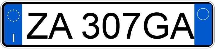 Numer rejestracyjny ZA307GA posiada LAND ROVER Freelander 1a serie