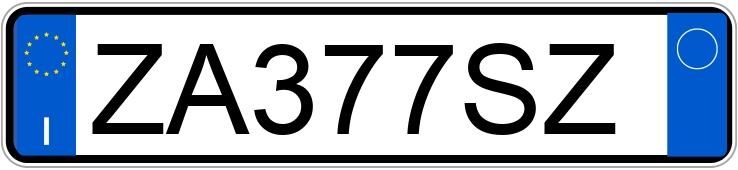 Numer rejestracyjny ZA377SZ posiada MITSUBISHI Pajero Pinin