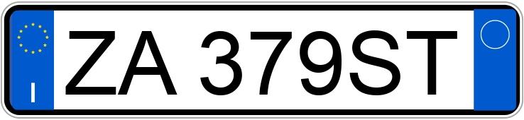 Numer rejestracyjny ZA379ST posiada LAND ROVER Freelander 1a serie