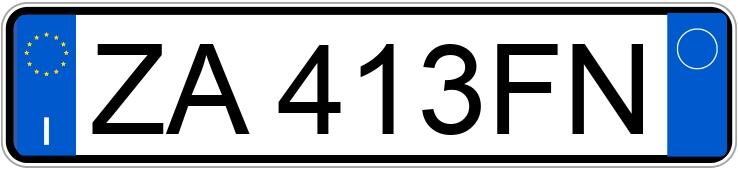 Numer rejestracyjny ZA413FN posiada MITSUBISHI Pajero Pinin