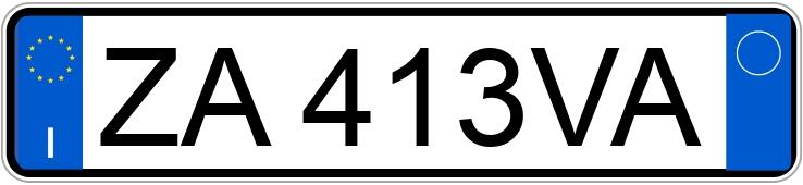 Numer rejestracyjny ZA413VA posiada TOYOTA Land Cruiser