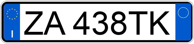 Numer rejestracyjny ZA438TK posiada LAND ROVER Defender