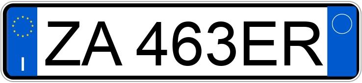 Registreringsnummeret ZA463ER har MITSUBISHI Pajero