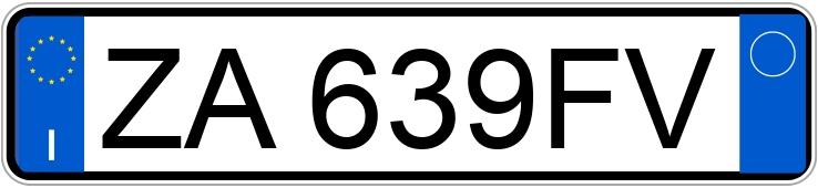 Numer rejestracyjny ZA639FV posiada NISSAN Patrol GR 2a serie