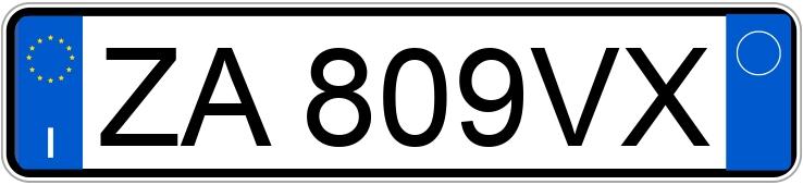 Numer rejestracyjny ZA809VX posiada MITSUBISHI Pajero Numer rejestracyjny ZA809VX posiada MITSUBISHI Pajero