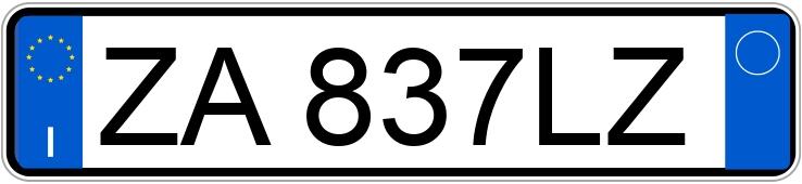 Numer rejestracyjny ZA837LZ posiada ROVER 75 Numer rejestracyjny ZA837LZ posiada ROVER 75