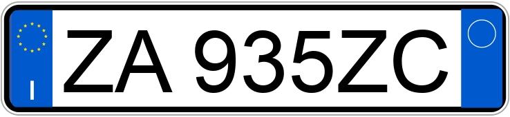 Numer rejestracyjny ZA935ZC posiada TOYOTA Land Cruiser Numer rejestracyjny ZA935ZC posiada TOYOTA Land Cruiser