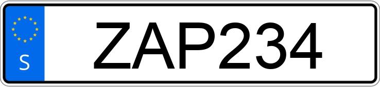 Numer rejestracyjny ZAP234 posiada BMW 520d Touring Numer rejestracyjny ZAP234 posiada BMW 520d Touring