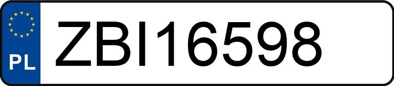 Numer rejestracyjny ZBI 16598 posiada NISSAN MD21 2.5 D - ZBI16598