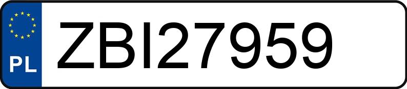 Numer rejestracyjny ZBI 27959 posiada SEAT LEON - ZBI27959 Numer rejestracyjny ZBI 27959 posiada SEAT LEON - ZBI27959