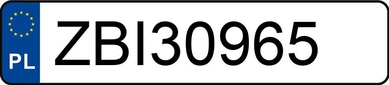 Numer rejestracyjny ZBI 30965 posiada AUDI A6 - ZBI30965 Numer rejestracyjny ZBI 30965 posiada AUDI A6 - ZBI30965
