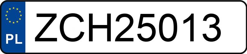 Numer rejestracyjny ZCH 25013 posiada FORD FOCUS - ZCH25013 Numer rejestracyjny ZCH 25013 posiada FORD FOCUS - ZCH25013