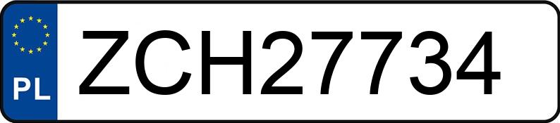 Numer rejestracyjny ZCH 27734 posiada DACIA PITESTI - ZCH27734