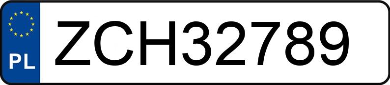 Numer rejestracyjny ZCH 32789 posiada OPEL VECTRA - ZCH32789