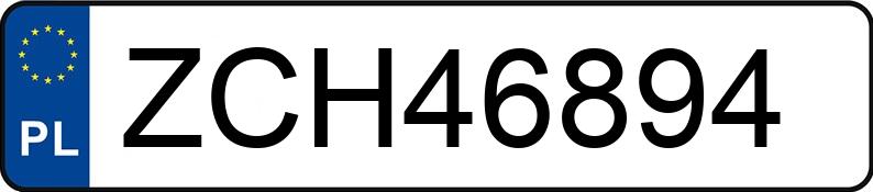 Numer rejestracyjny ZCH 46894 posiada AUDI A5 - ZCH46894