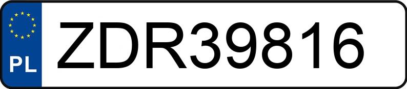 Numer rejestracyjny ZDR 39816 posiada OPEL INSIGNIA - ZDR39816 Numer rejestracyjny ZDR 39816 posiada OPEL INSIGNIA - ZDR39816