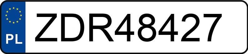 Numer rejestracyjny ZDR 48427 posiada CITROEN J - ZDR48427