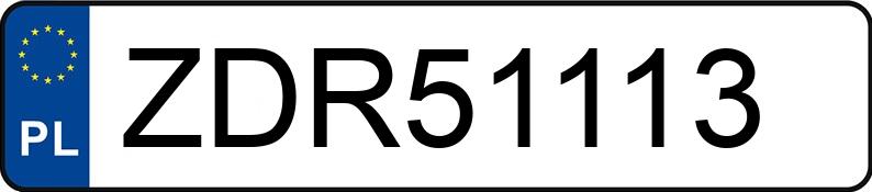 Numer rejestracyjny ZDR 51113 posiada ALFA ROMEO 156 S-wagon 1.8 16V Kat. MR`04 E3 932 T.Spark Progression - ZDR51113