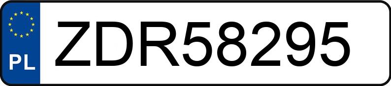 Numer rejestracyjny ZDR 58295 posiada BMW 320ED - ZDR58295 Numer rejestracyjny ZDR 58295 posiada BMW 320ED - ZDR58295