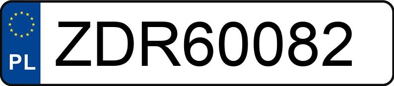 Numer rejestracyjny ZDR 60082 posiada AUDI A4 - ZDR60082 Numer rejestracyjny ZDR 60082 posiada AUDI A4 - ZDR60082