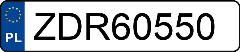 Numer rejestracyjny ZDR 60550 posiada VOLKSWAGEN ARTEON - ZDR60550