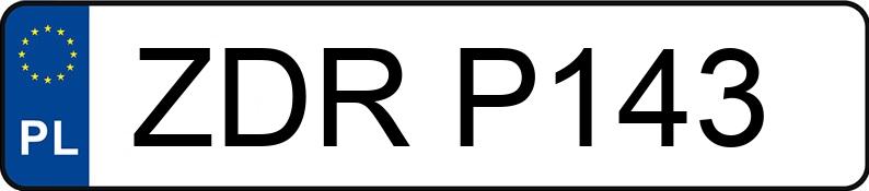 Numer rejestracyjny ZDR P143 posiada AUTOSAN D-46 - ZDRP143