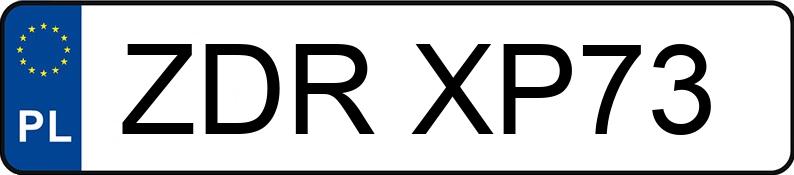 Numer rejestracyjny ZDR XP73 posiada PRONAR T132 T132 - ZDRXP73