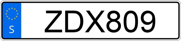 Numer rejestracyjny ZDX809 posiada Ford Fiesta 1.0 T Numer rejestracyjny ZDX809 posiada Ford Fiesta 1.0 T