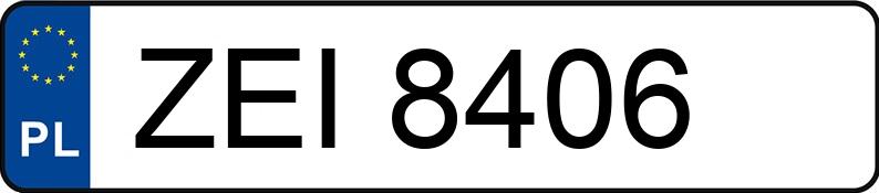 Numer rejestracyjny ZEI 8406 posiada SKODA Felicia 1.3 MR`94 LX - ZEI8406