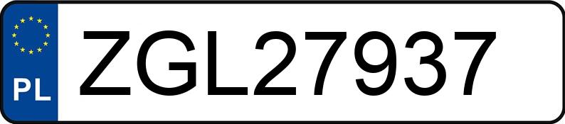 Numer rejestracyjny ZGL 27937 posiada OPEL ASTRA - ZGL27937 Numer rejestracyjny ZGL 27937 posiada OPEL ASTRA - ZGL27937