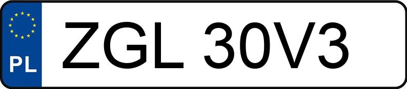 Numer rejestracyjny ZGL 30V3 posiada YAMAHA Naked Bike od 600 ccm MT-07 - ZGL30V3