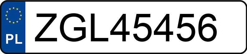 Numer rejestracyjny ZGL 45456 posiada PEUGEOT 106 1.1 MR`96 Sport - ZGL45456