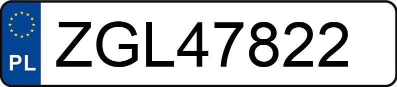 El número de registro ZGL 47822 tiene SKODA Fabia 1.2 MR`05 E4 Classic+ - ZGL47822